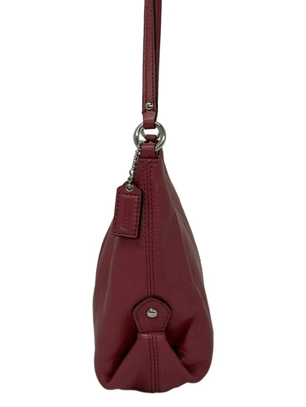COACH Pink Leather Shoulder Bag